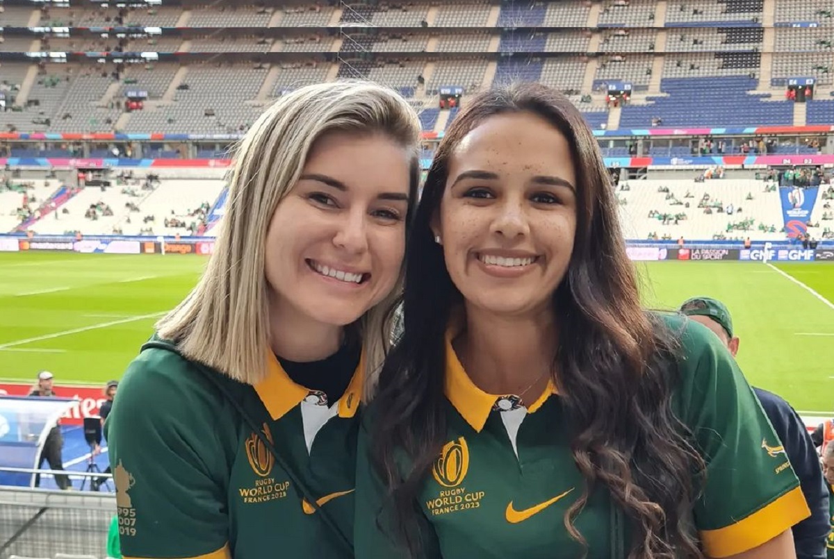 Layla Kolbe laugh Rachel Kolisi